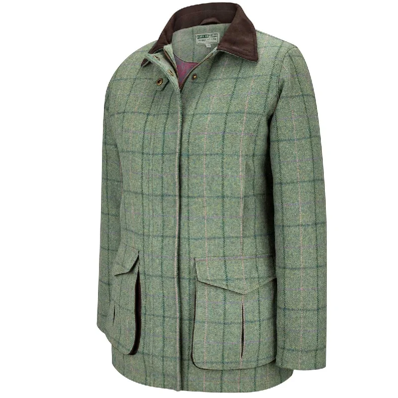 Hoggs of Fife Roslin Ladies Technical Tweed Field Coat Warm Down Parka