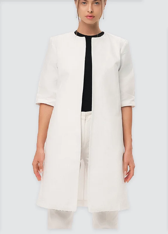 Oumou Coat Puff Sleeve Overcoat