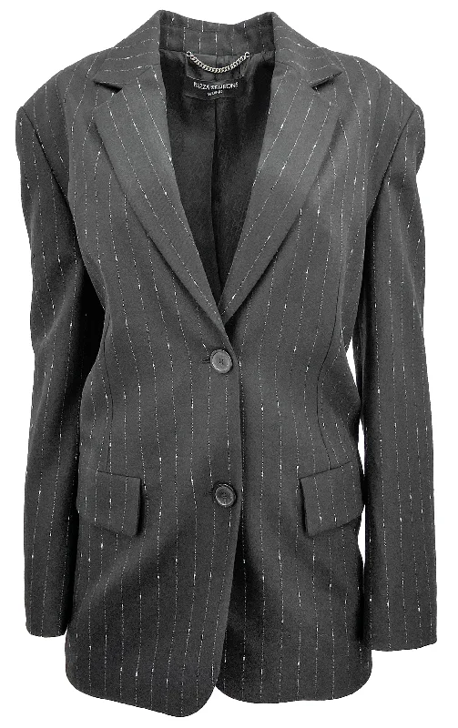 Piazza Sempione Blazer in Black/White Women's Radiation Jacket