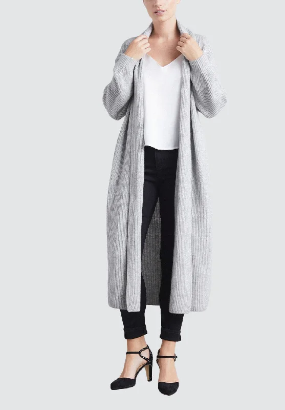 Ribbed Luxe Coatigan | Foggy Chic Oversized Blazer
