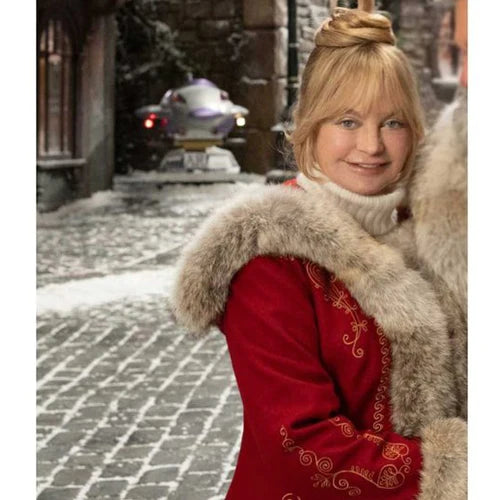 The Christmas Chronicles 2 Mrs Claus Coat Military-Inspired Jacket
