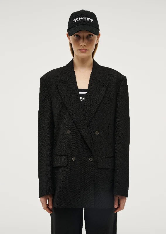 TRIBUTE BLAZER IN BLACK Women's Classic Suit