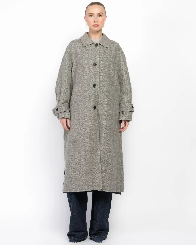 Hemingway Coat Cropped Fleece Jacket