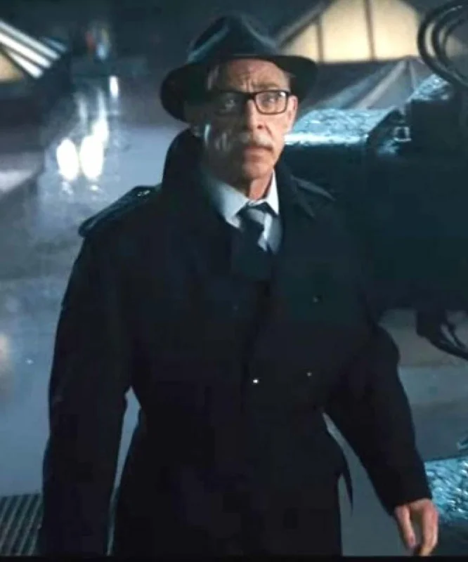 Justice League Commissioner Gordon Black Coat