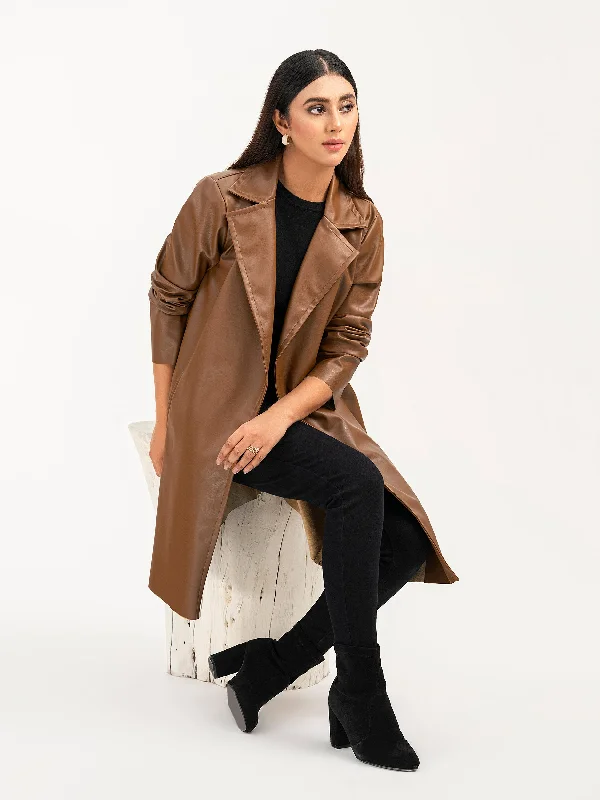 Leather Coat