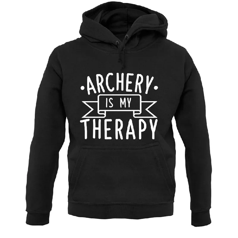 Archery Is My Therapy Unisex Hoodie