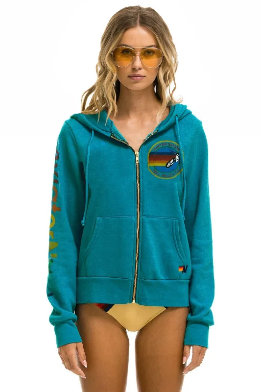 AVIATOR NATION MILL VALLEY HOODIE - TEAL