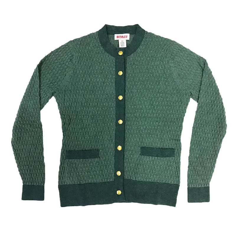 BOAST Women's Sea Pine Crewneck Cardigan Sweater $175 NEW Jersey Fabric Tulle Fabric Batik Fabric BOAST Women's Sea Pine Crewneck Cardigan Sweater $175 NEW Jersey Fabric Tulle Fabric Batik Fabric