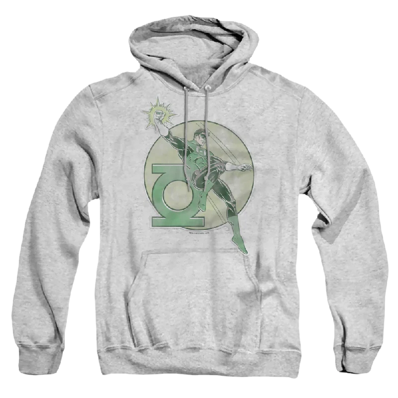 Green Lantern Retro Lantern Iron On - Pullover Hoodie