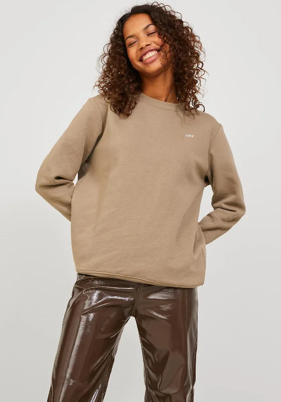 JJXX Abbie Crew Neck Sweatshirt, Brindle