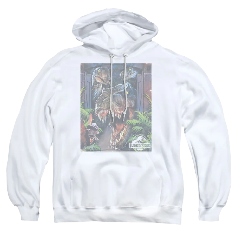 Jurassic Park Giant Door - Pullover Hoodie