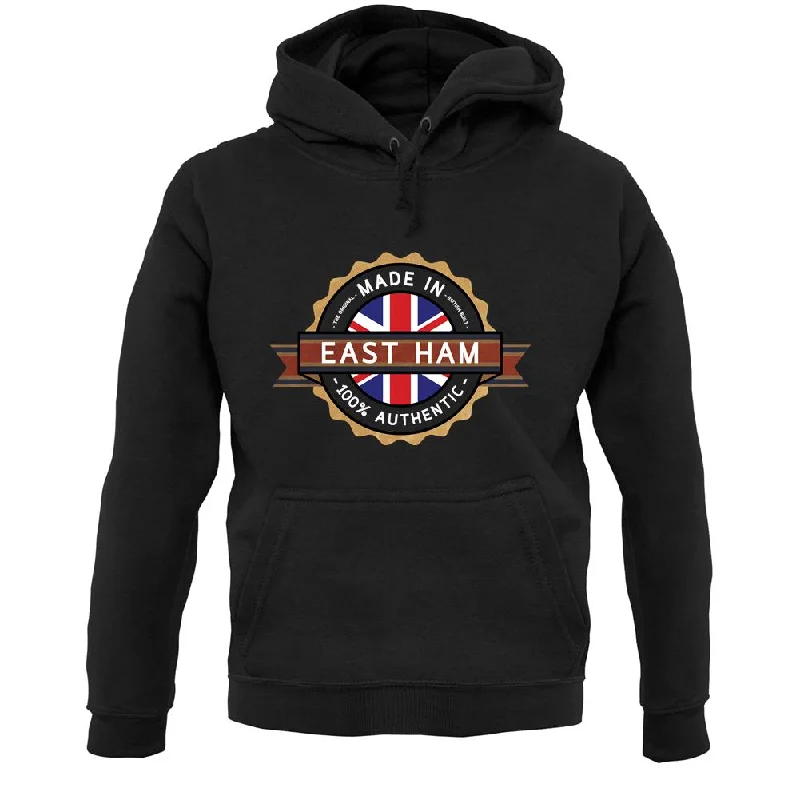 Made In East Ham 100% Authentic Unisex Hoodie