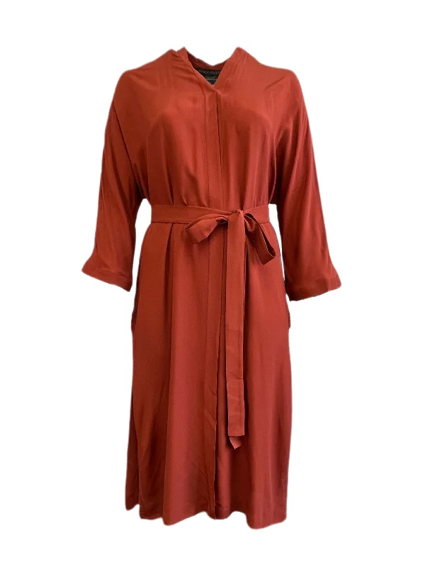 Marina Rinaldi Women's Brown Tifoso Cardigan Size 12W/21 NWT Neon metallic Matte