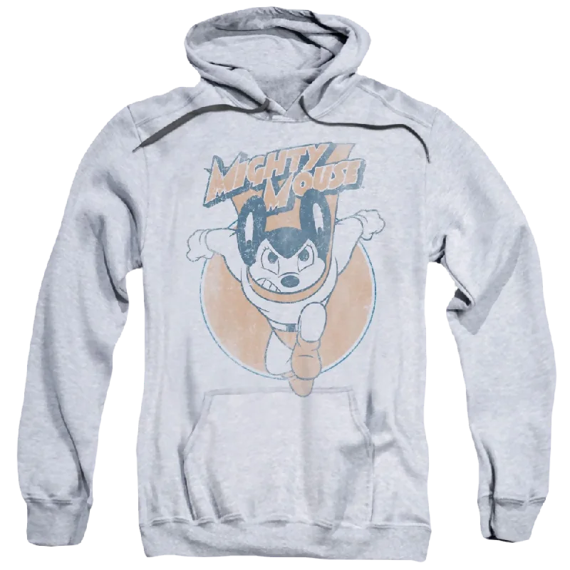 Mighty Mouse Flying With Purpose - Pullover Hoodie