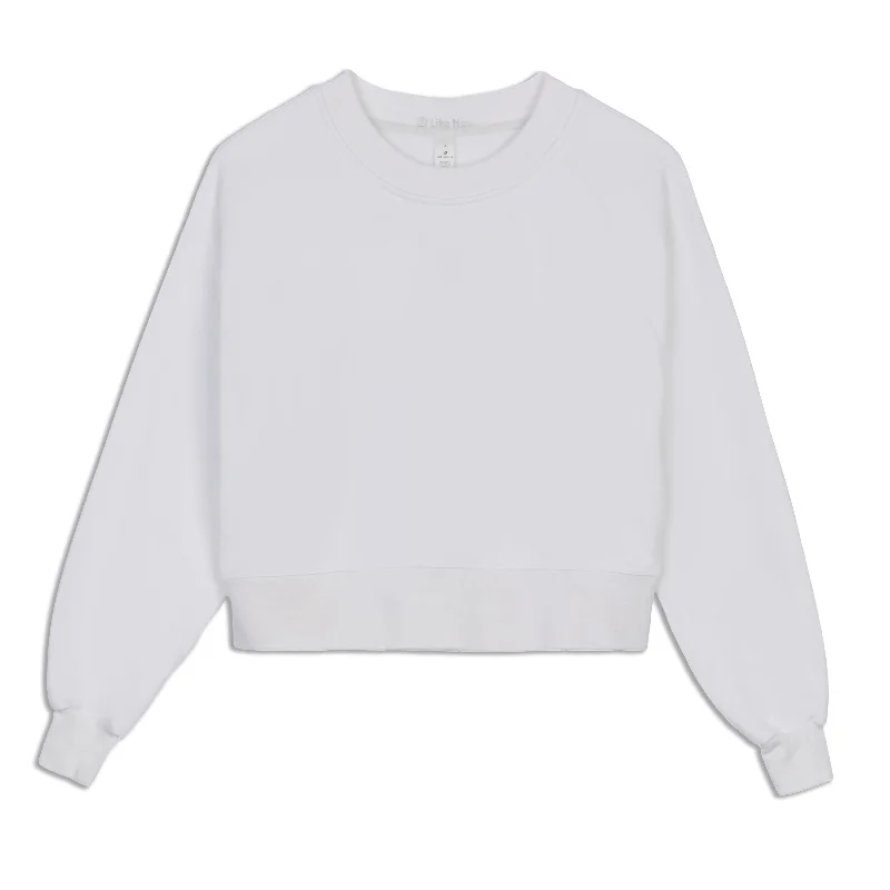 Perfectly Oversized Cropped Sweatshirt - Resale