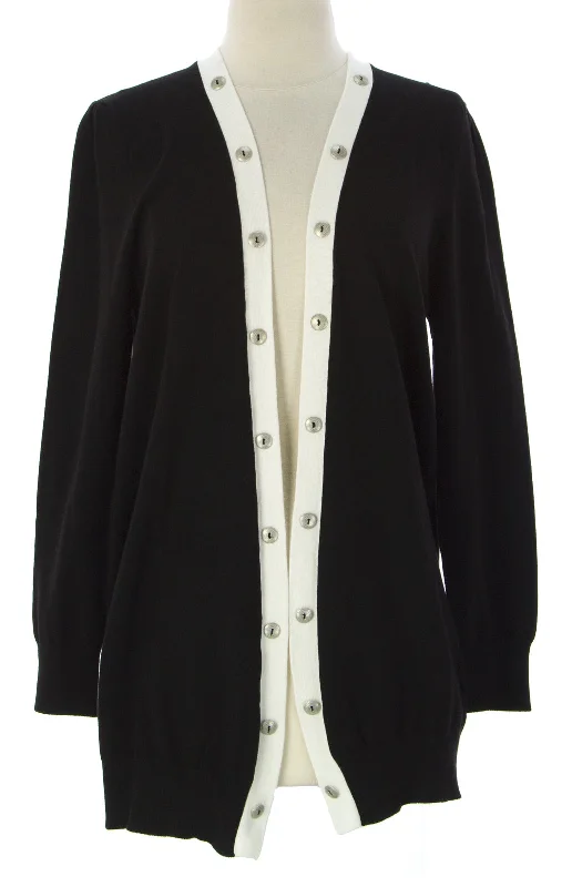 PRIORITIES Women's Black Reagan Open Front Cardigan #4364FPR $115 NEW Handmade Hand-knitted Hand-woven PRIORITIES Women's Black Reagan Open Front Cardigan #4364FPR $115 NEW Handmade Hand-knitted Hand-woven