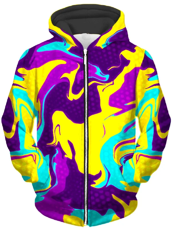 Psychic Bliss Unisex Zip-Up Hoodie