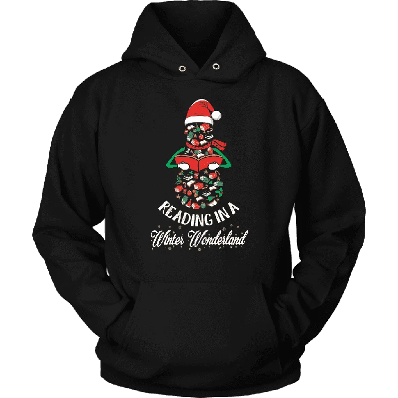 "Reading in a winter wonderland" Hoodie