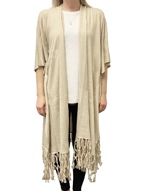 ROBERTA ROLLER RABBIT Women's Sandstone Cuba Cardigan One Size $185 NEW Zippered Buttoned Snapped ROBERTA ROLLER RABBIT Women's Sandstone Cuba Cardigan One Size $185 NEW Zippered Buttoned Snapped