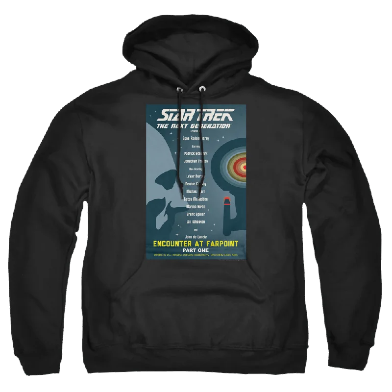 Star Trek The Next Generation Tng Season 1 Episode 1 - Pullover Hoodie