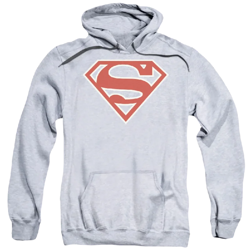 Superman Crimson & Cream Shield - Pullover Hoodie