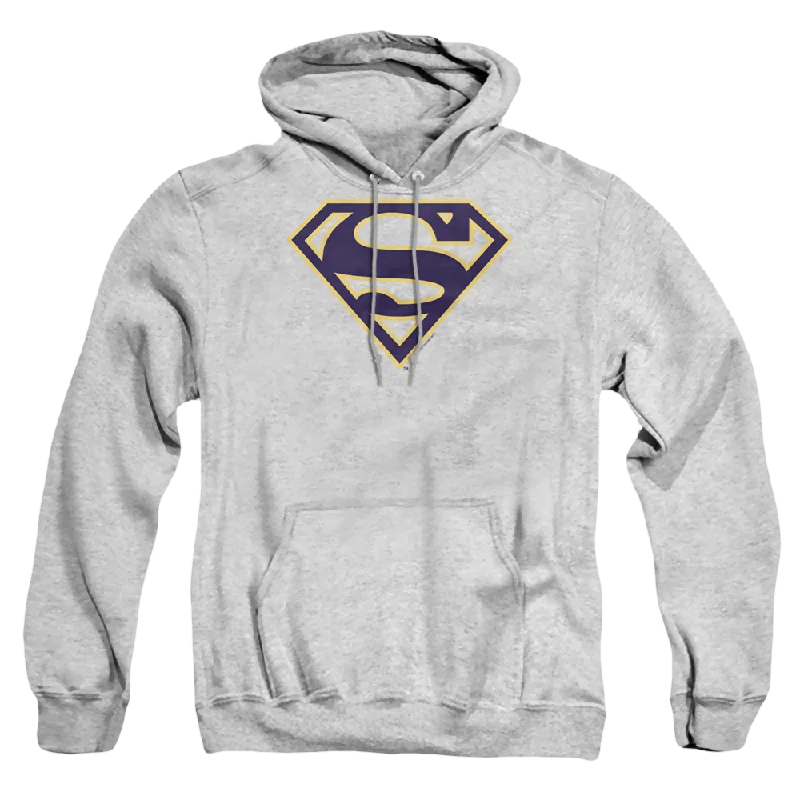 Superman Navy & Gold Shield - Pullover Hoodie