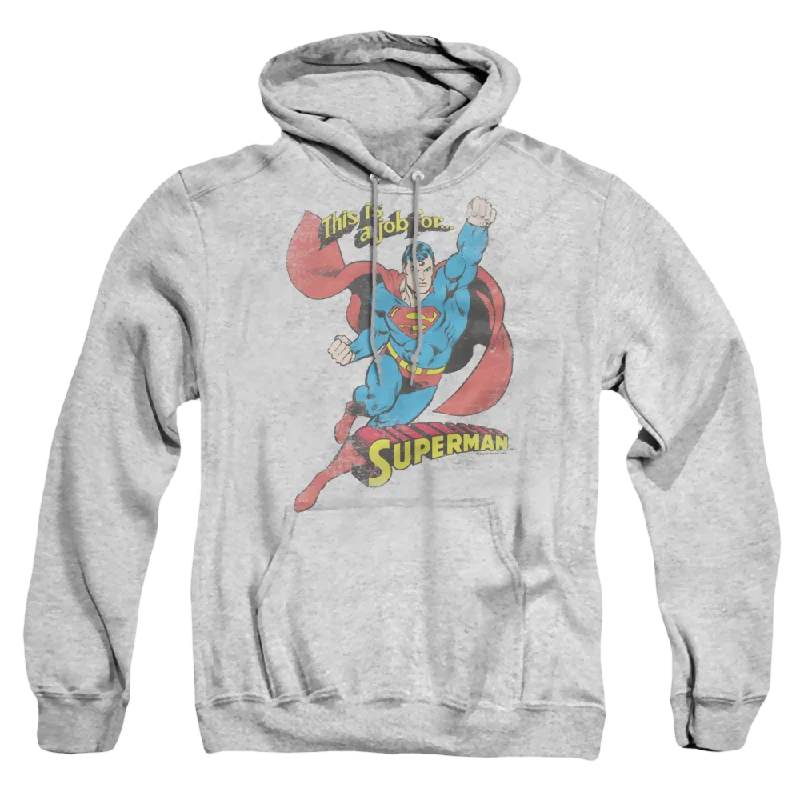 Superman On The Job - Pullover Hoodie