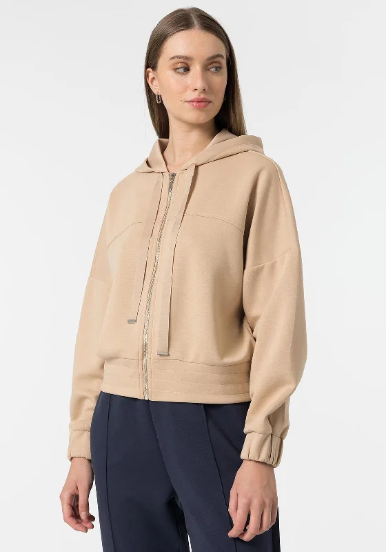 Tiffosi Lagoa Full Zip Hoodie, Tan