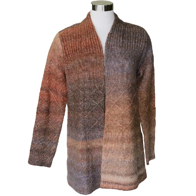 Keren Hart Women's Knit Cardigan Elasticated Padded Insulated