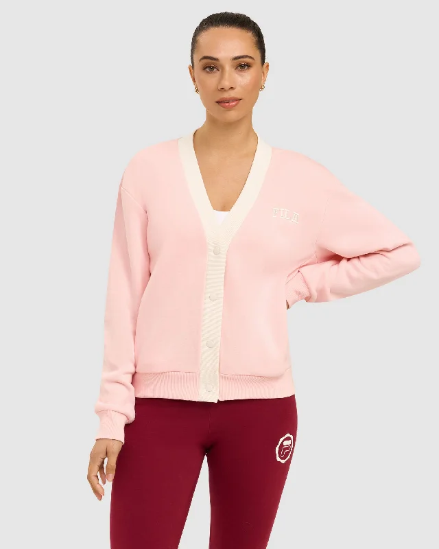 Women's Castel Cardigan Layered Multi-layer Single Layer