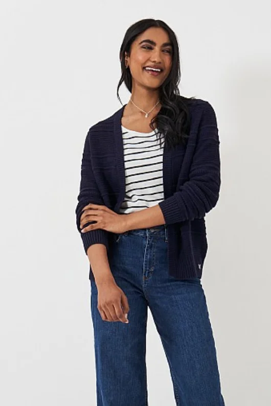 Tali Cardigan Mesh Cardigan Canvas Denim