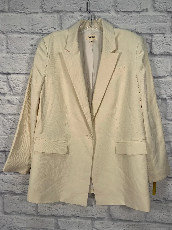 Blazer By Open Edit In Cream, Size: M