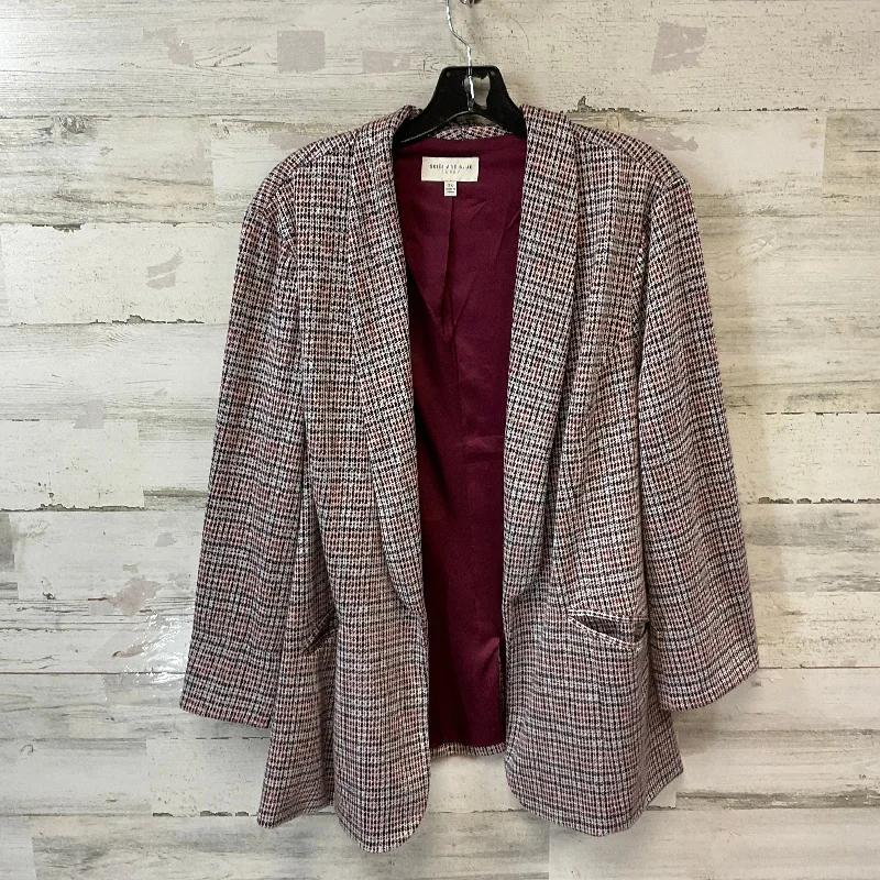 Blazer By Skies Are Blue In Red, Size: 2x