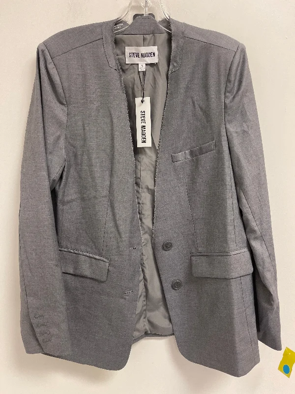 Blazer By Steve Madden In Grey, Size: S