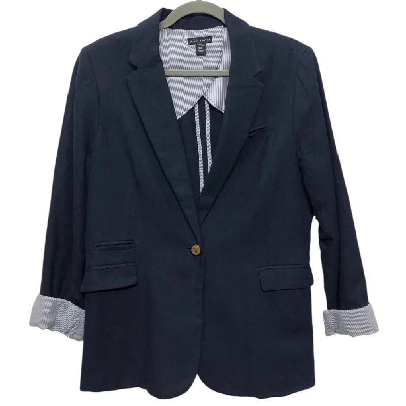 Blazer By Willi Smith In Navy, Size:Xl