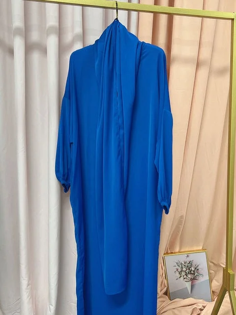 Royal Blue Jilbab