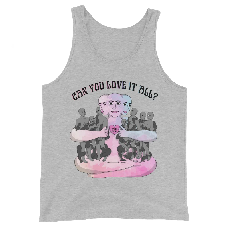 Can You Love It All Graphic Tank Top