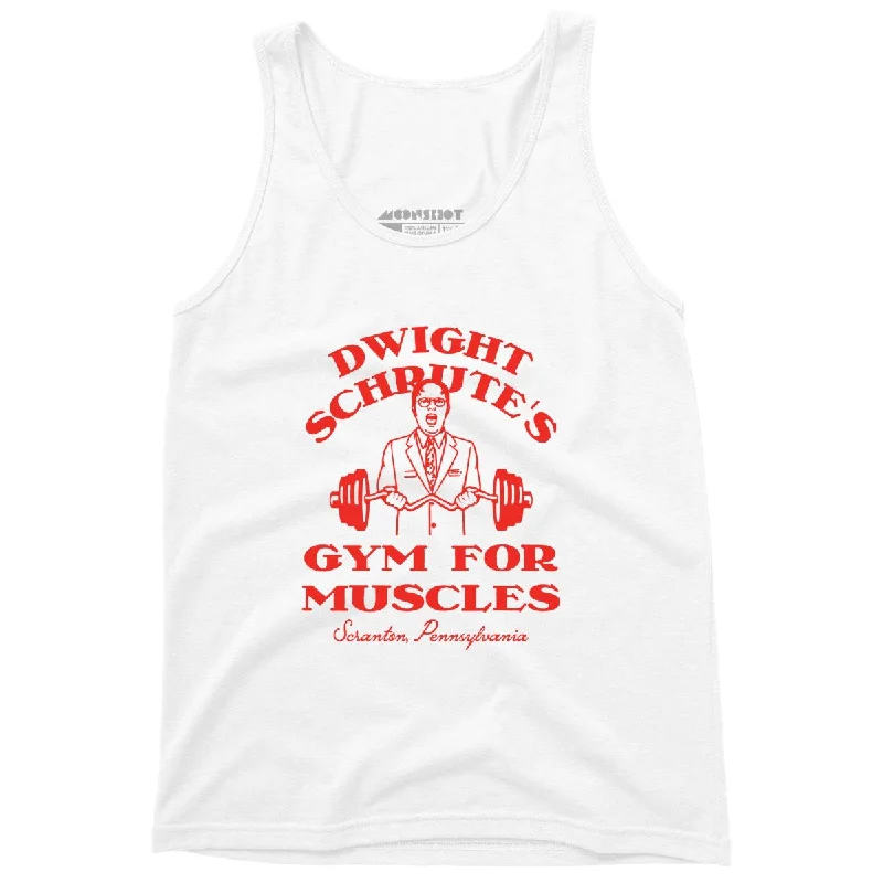 Dwight Schrute's Gym For Muscles - Unisex Tank Top