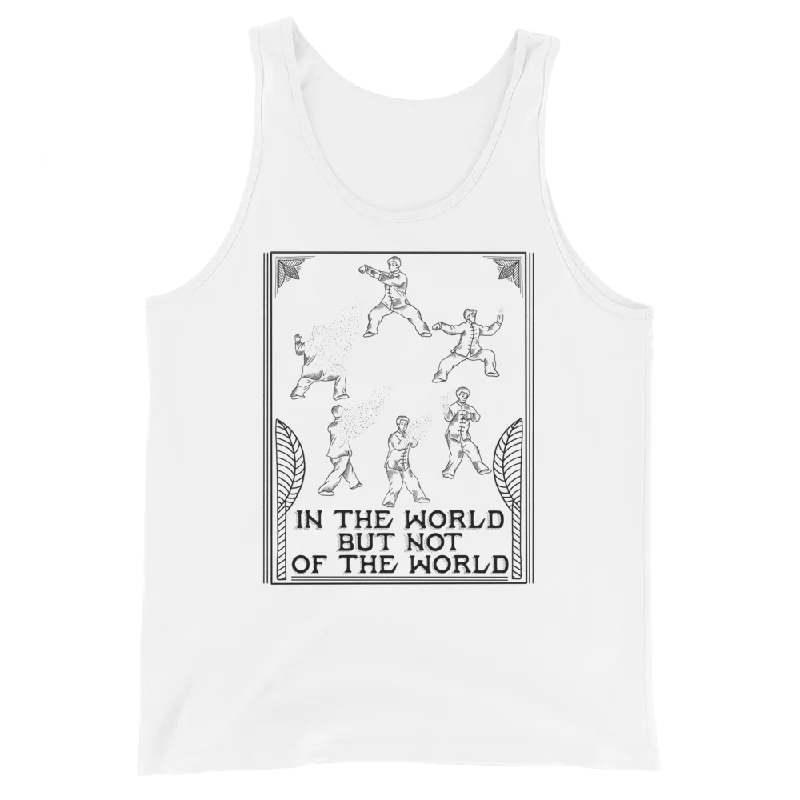 In The World But Not Of The World Graphic Tank Top