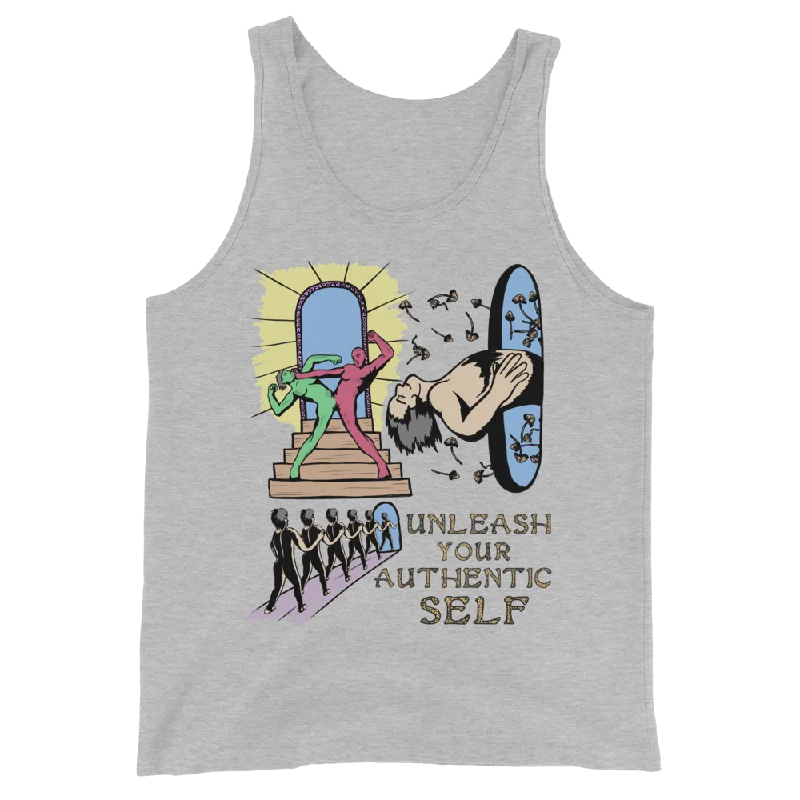 Unleash Your Authentic Self Graphic Tank Top