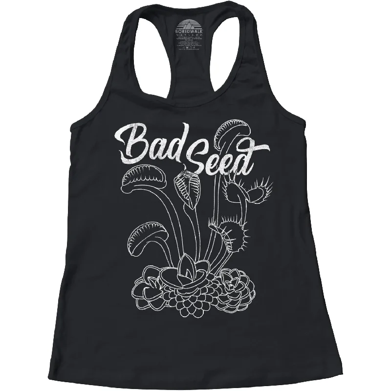 Women's Bad Seed Venus Fly Trap Racerback Tank Top