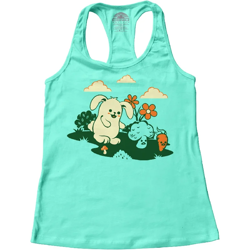 Women's Beware the Vegetarian Racerback Tank Top