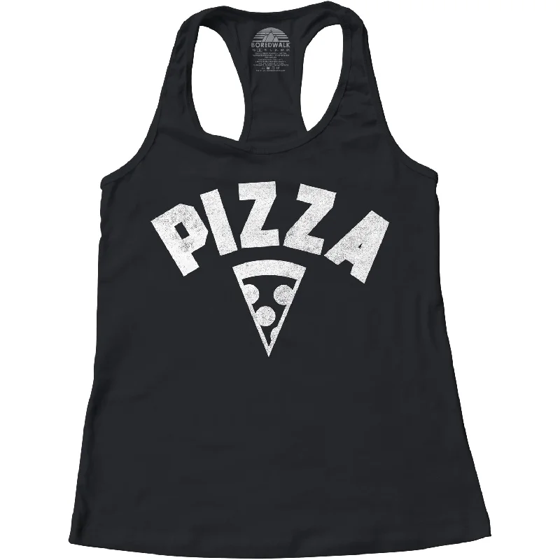 Women's Team Pizza Racerback Tank Top