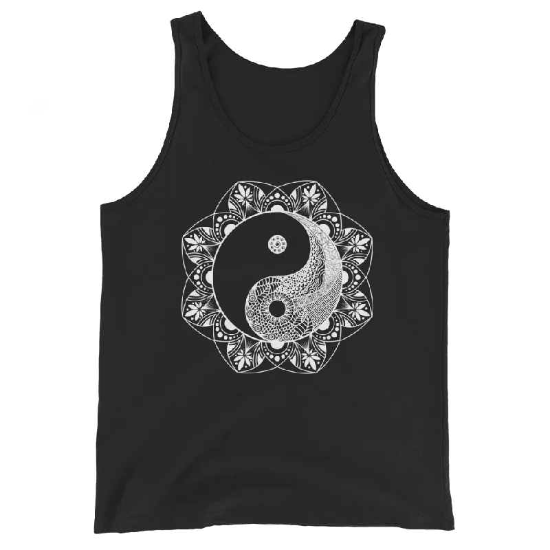 Yinyang Mandala Graphic Tank Top